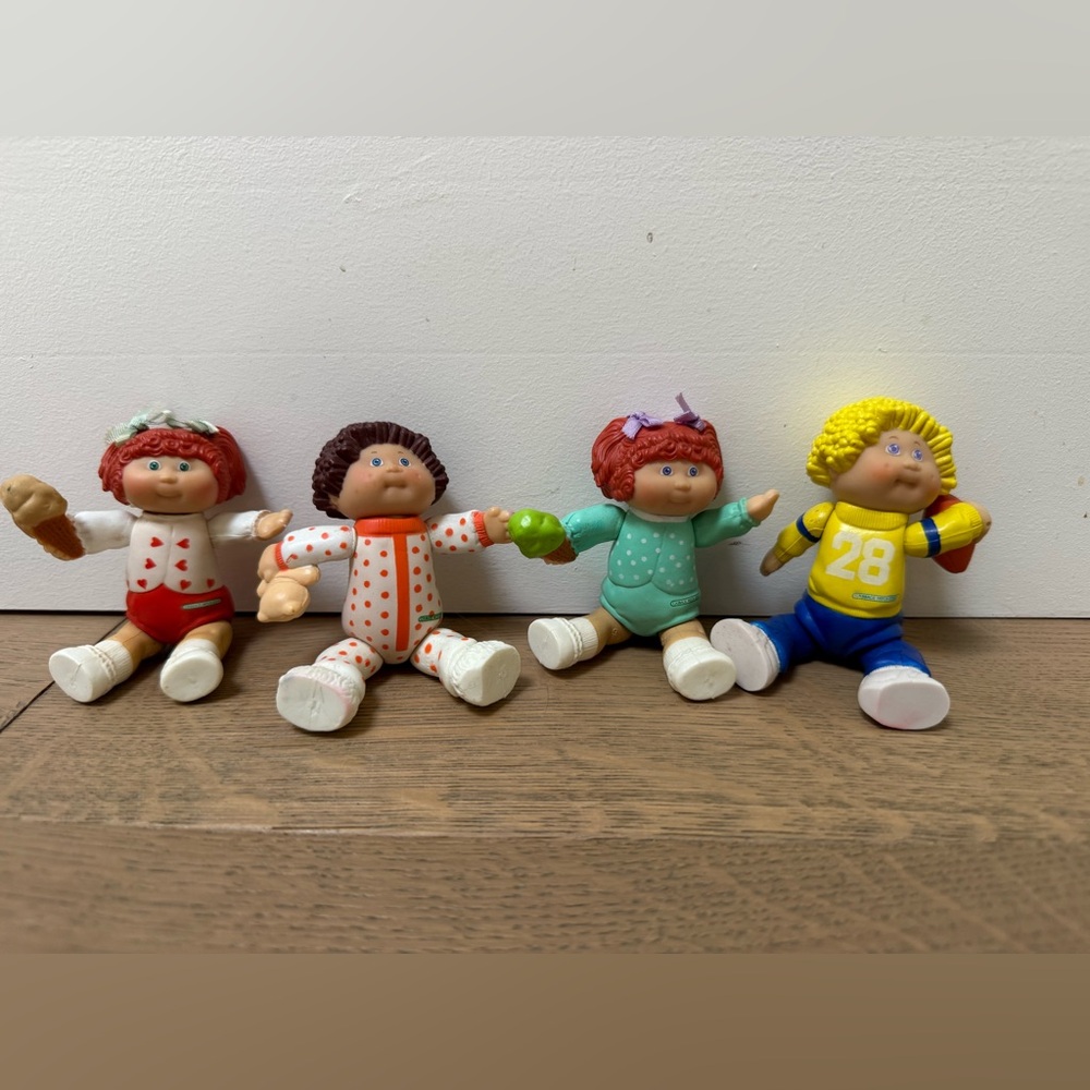 Vintage 1980’s Cabbage Patch Kids Poseable Figures